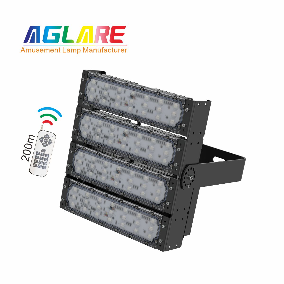 200W RGB彩色投光灯,变色户外射灯带？？？仄